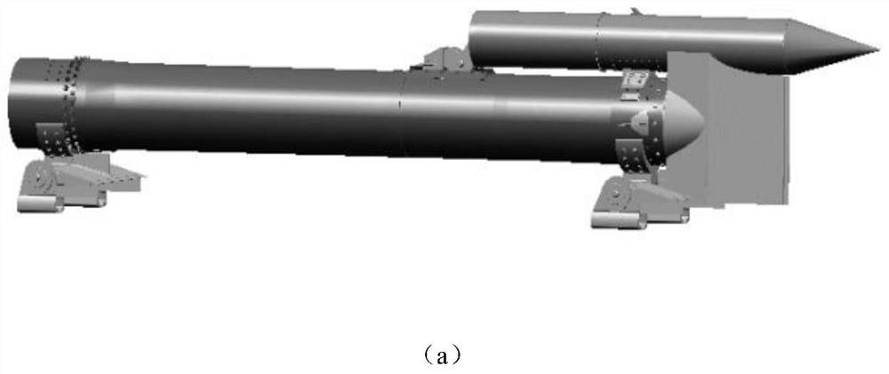 Method for researching chiseling effect of rocket sled shoe rail