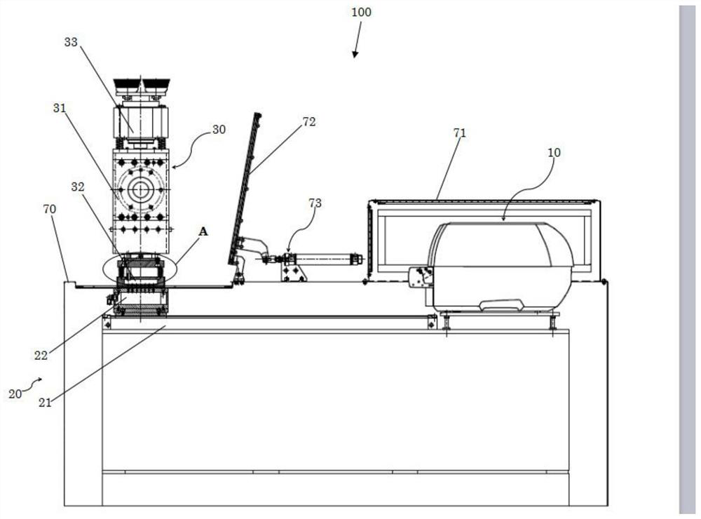 A labeling robot equipment, system and method suitable for high temperature environment