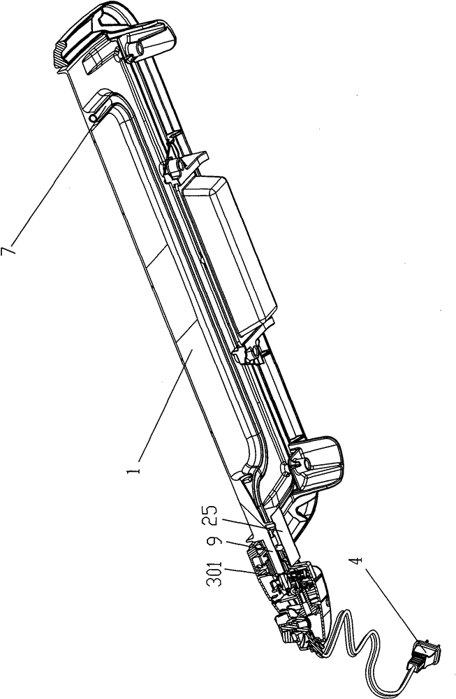 Separable power supply plug and socket connecting structure of direct temperature-sensing type electric frying pan