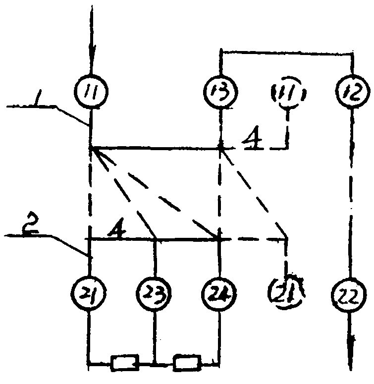 Water purifier with closed waterway switcher