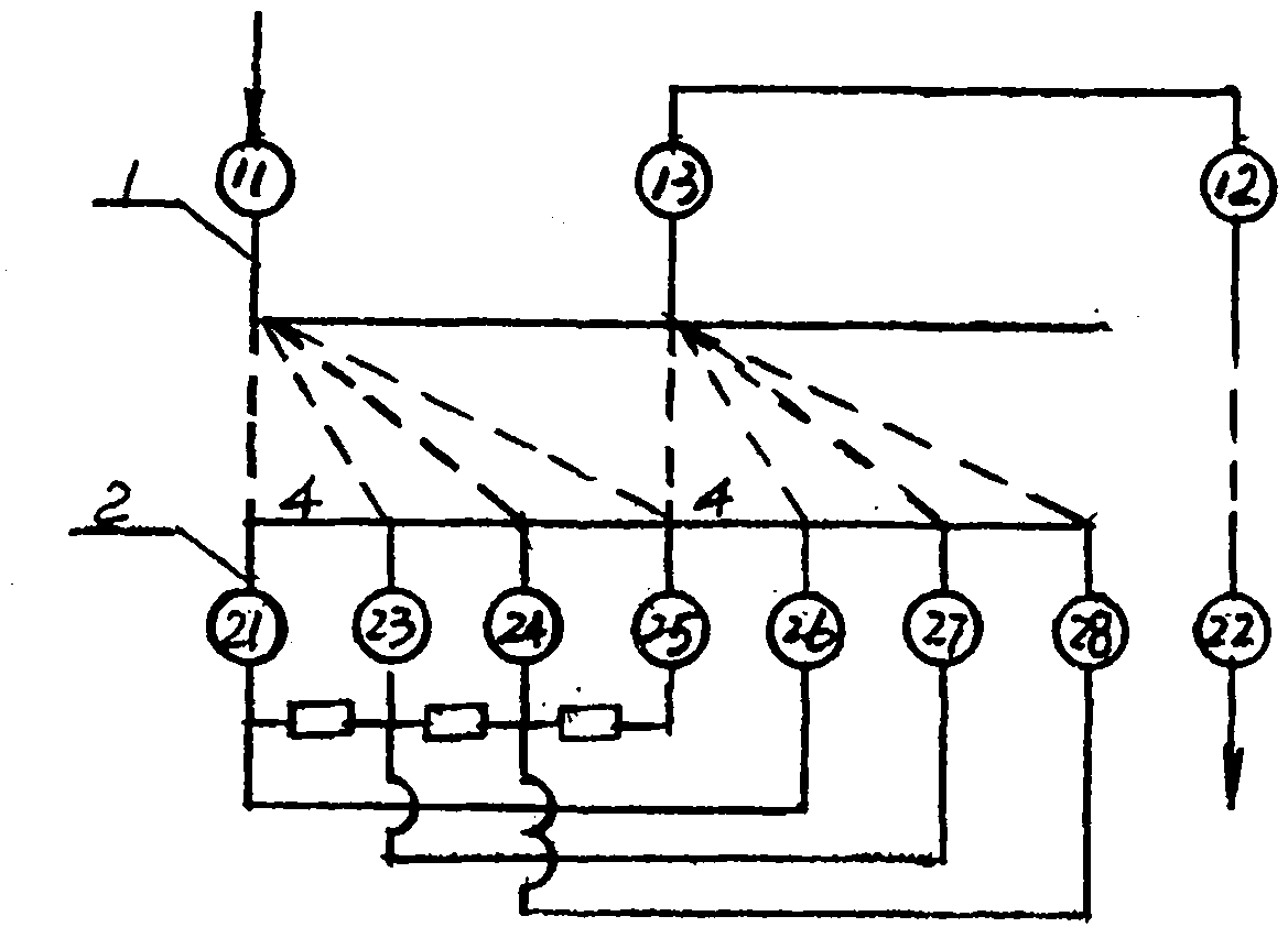 Water purifier with closed waterway switcher