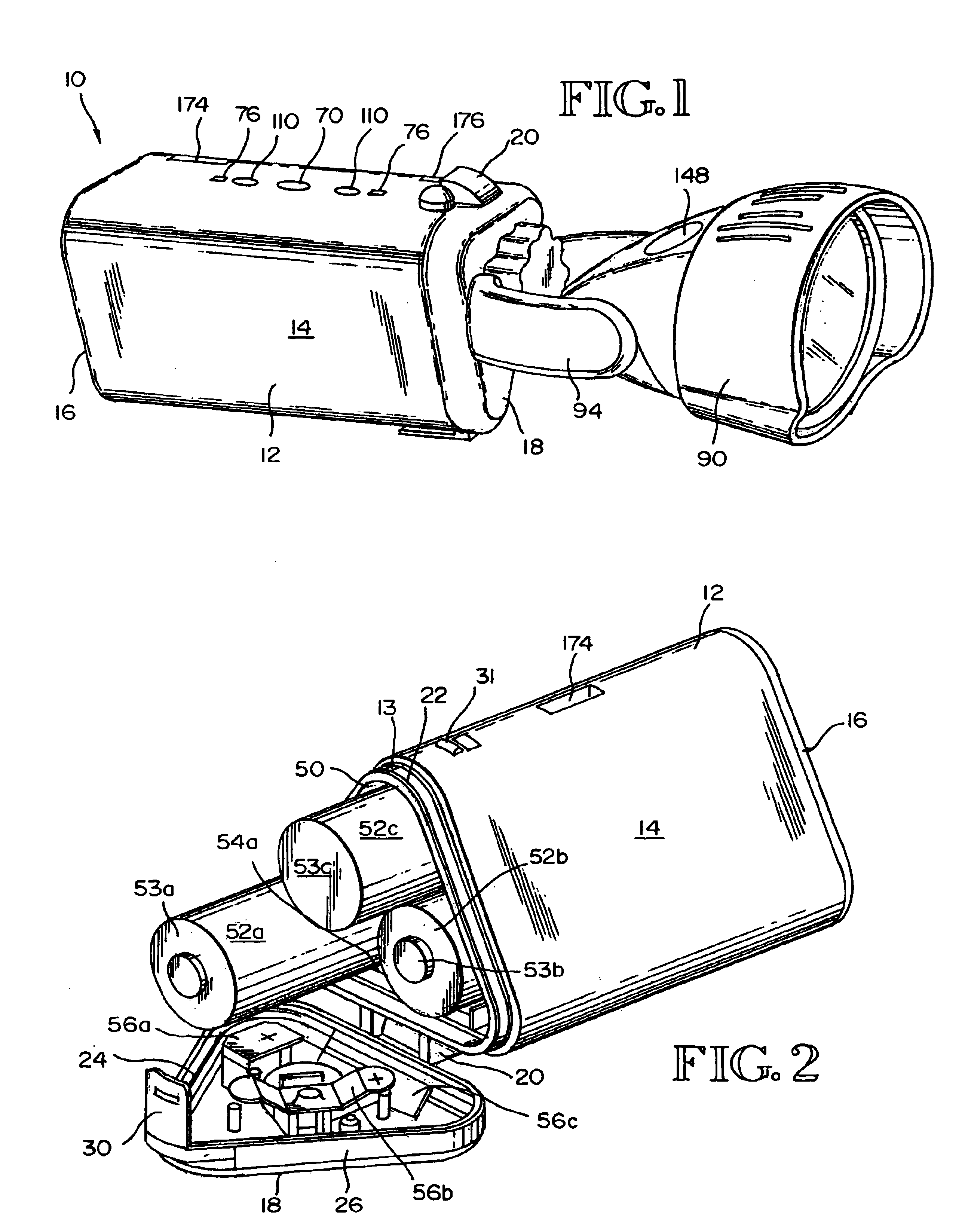 Convertible flashlight-headlamp