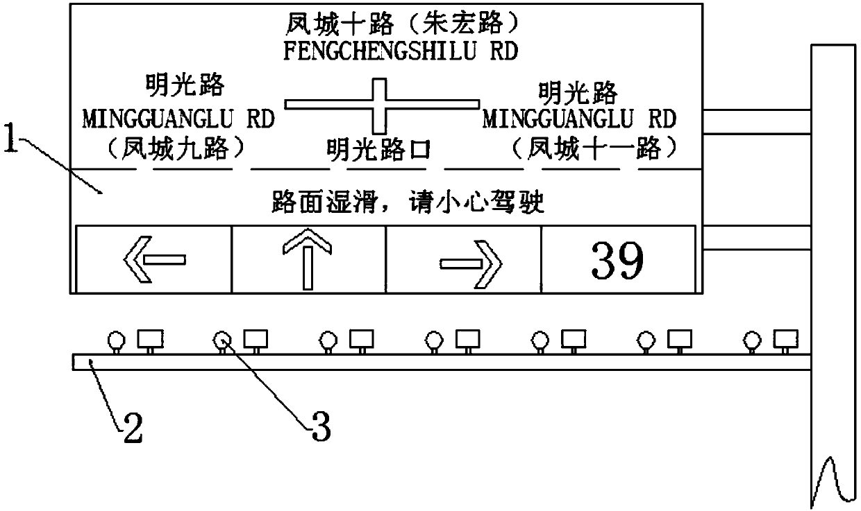 Multifunctional LED traffic light and control system