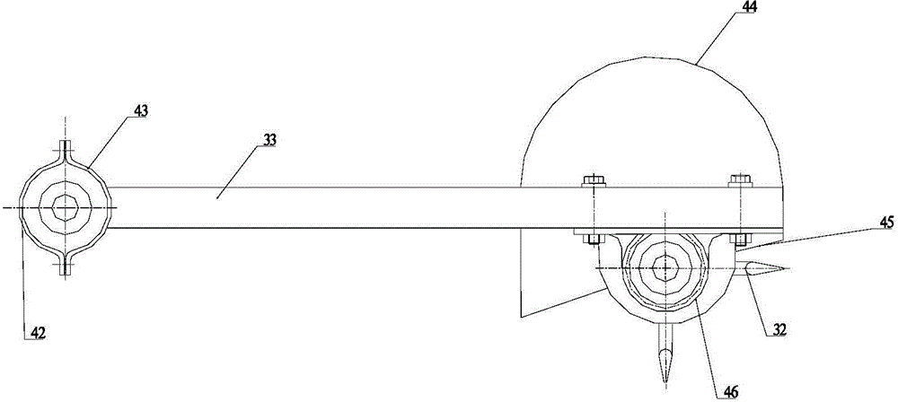 Fertilizer applying, soil grabbing and earthing-up method