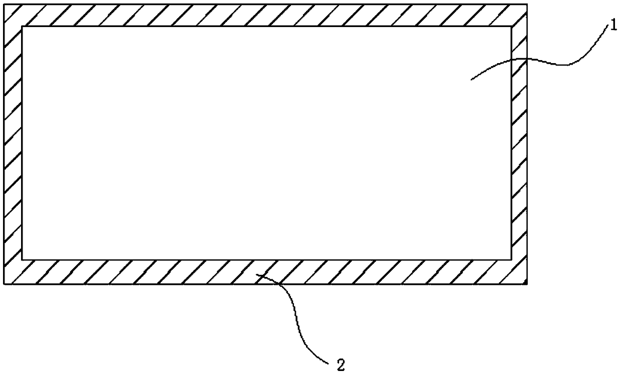 Encapsulated rubber block convenient for use and preparation method thereof