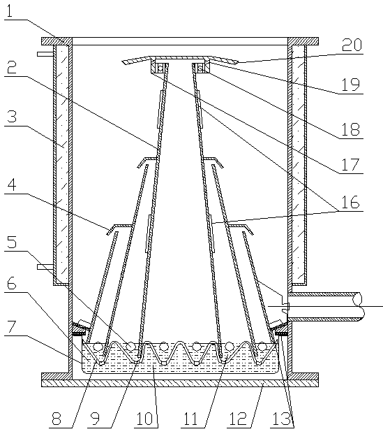 Diffusion pump capable of achieving rapid starting, floating heating and rotating injection