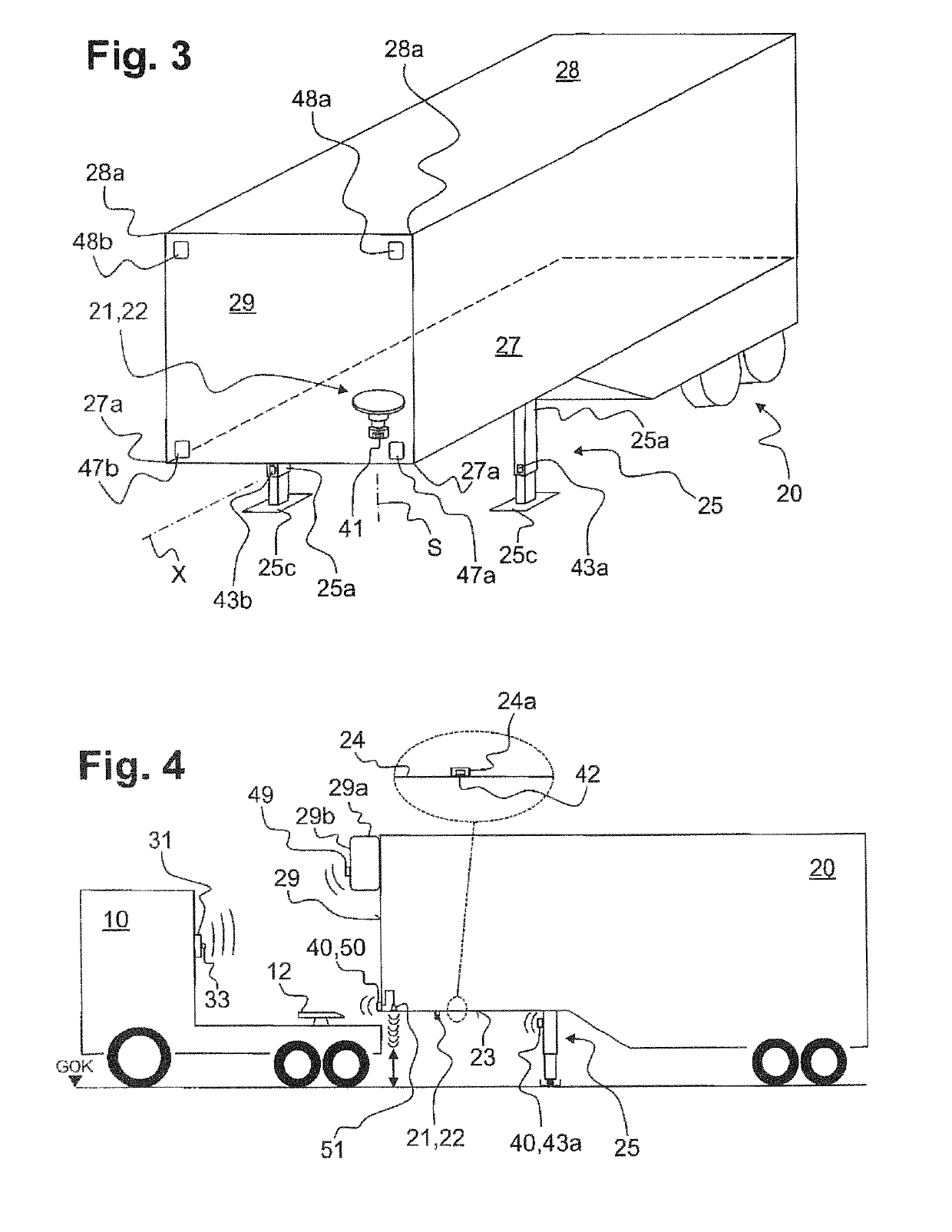 Device for Detecting the Position of a First or Second Vehicle to be Coupled Together