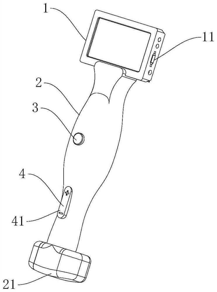 Portable B-ultrasonic instrument