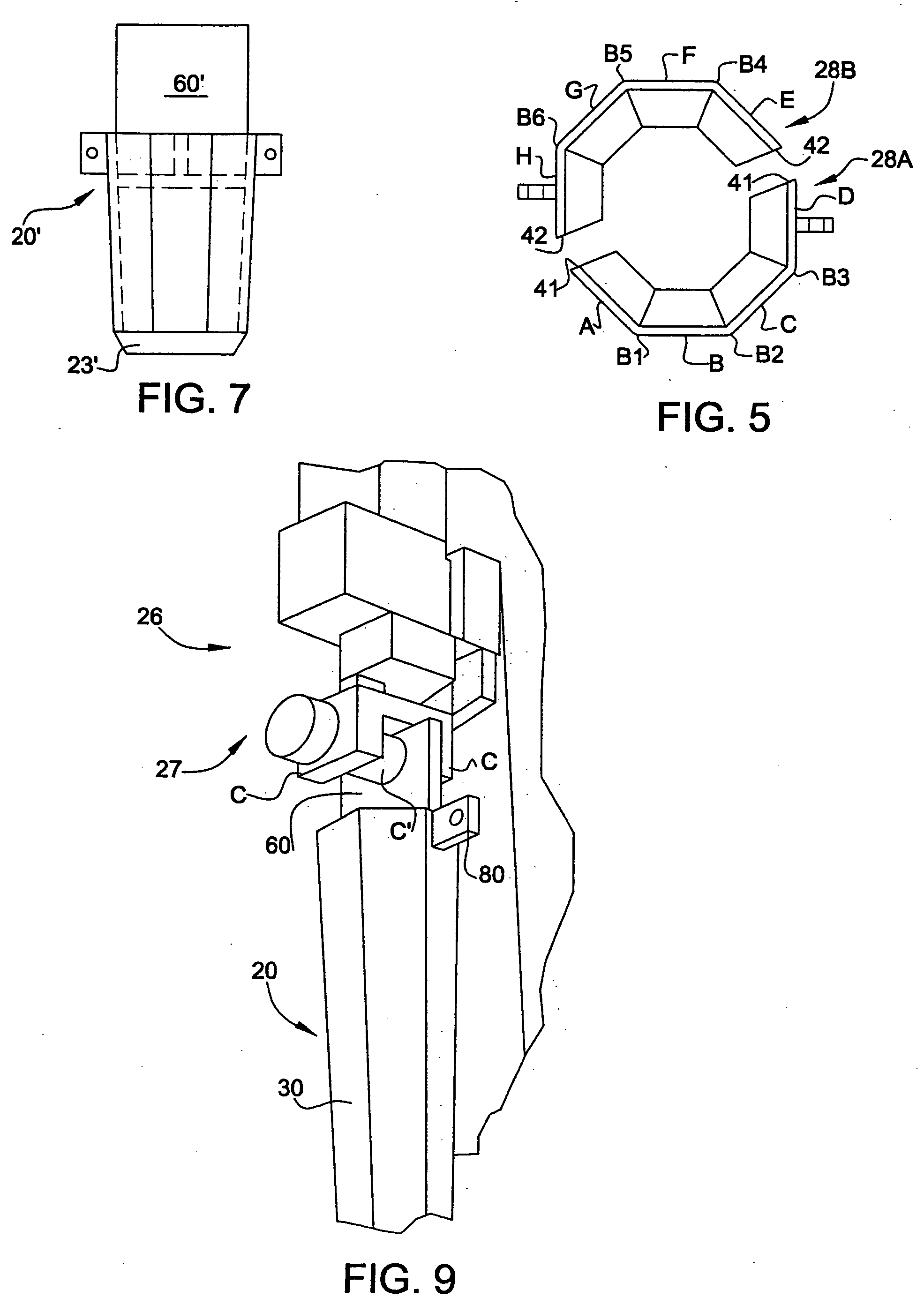 Method and apparatus for providing a rammed aggregate pier