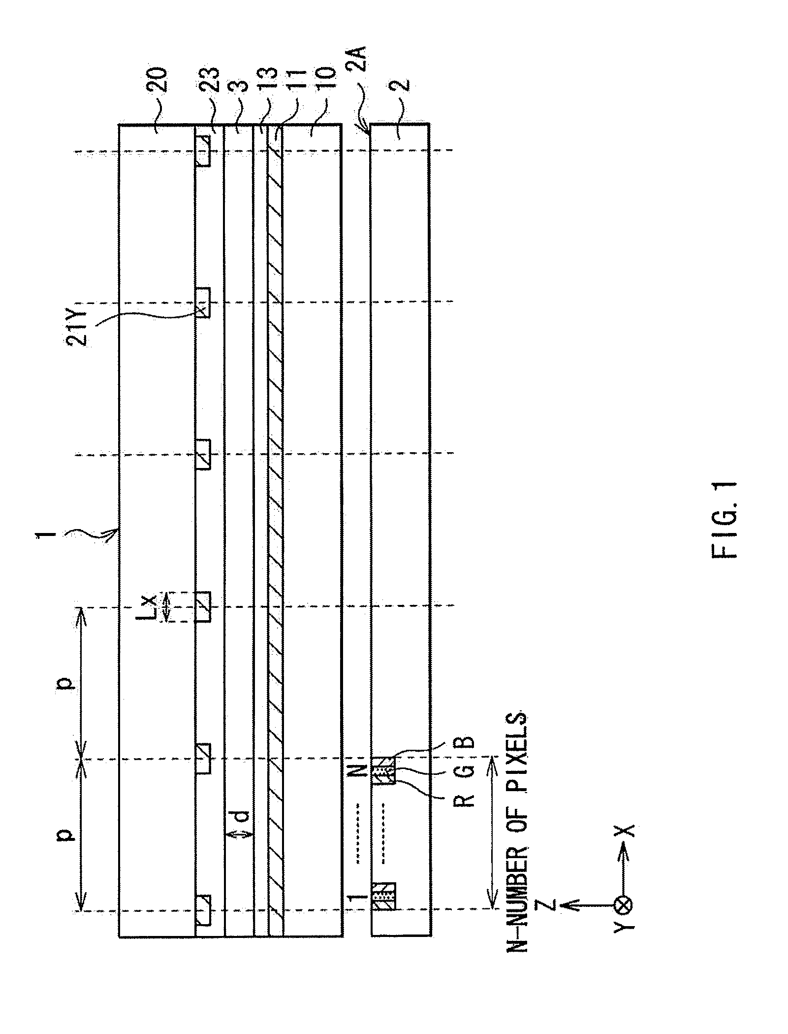 Stereoscopic display device