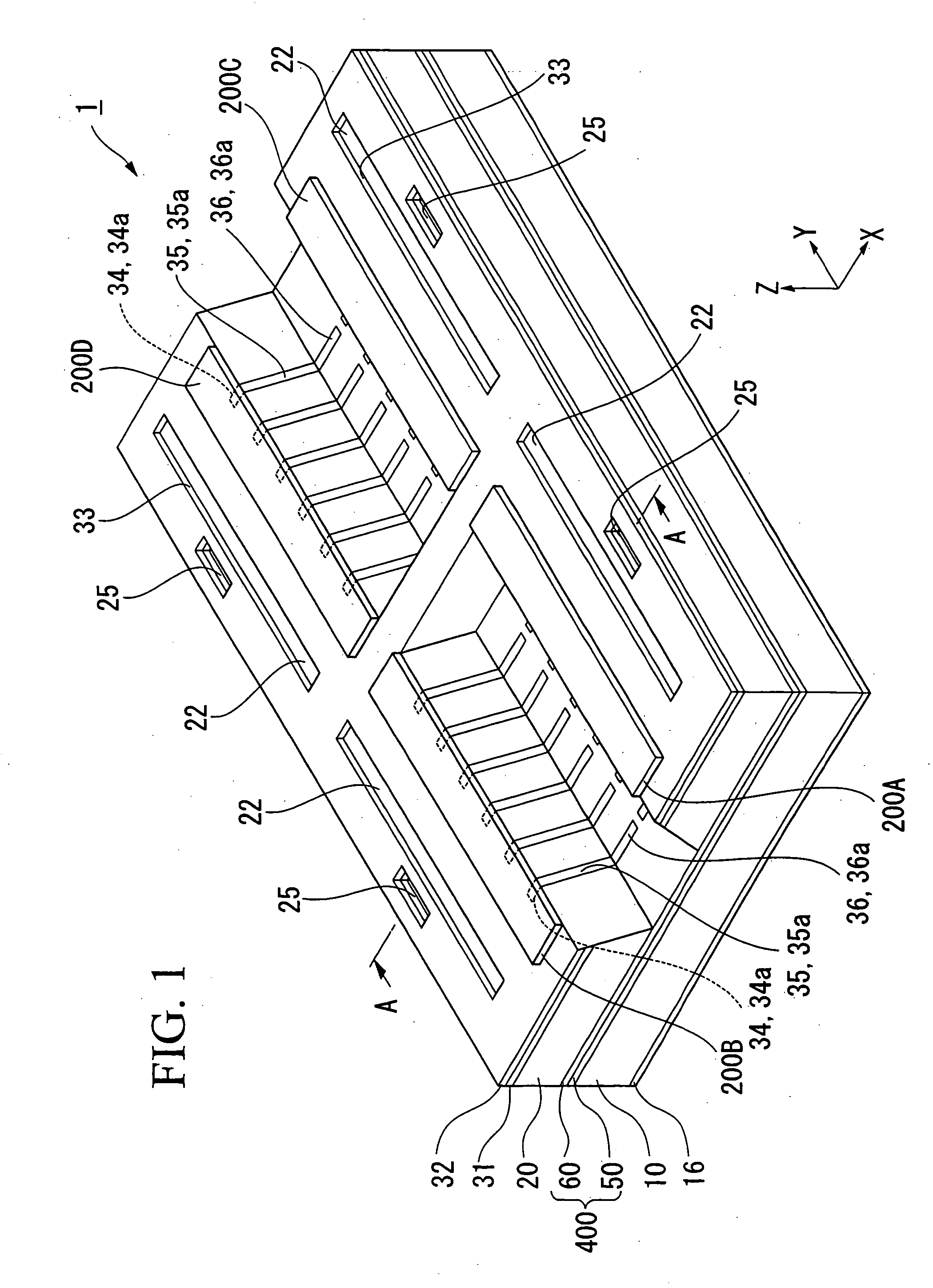 Mounted structure, liquid droplet ejection head, liquid droplet ejection apparatus and manufacturing method