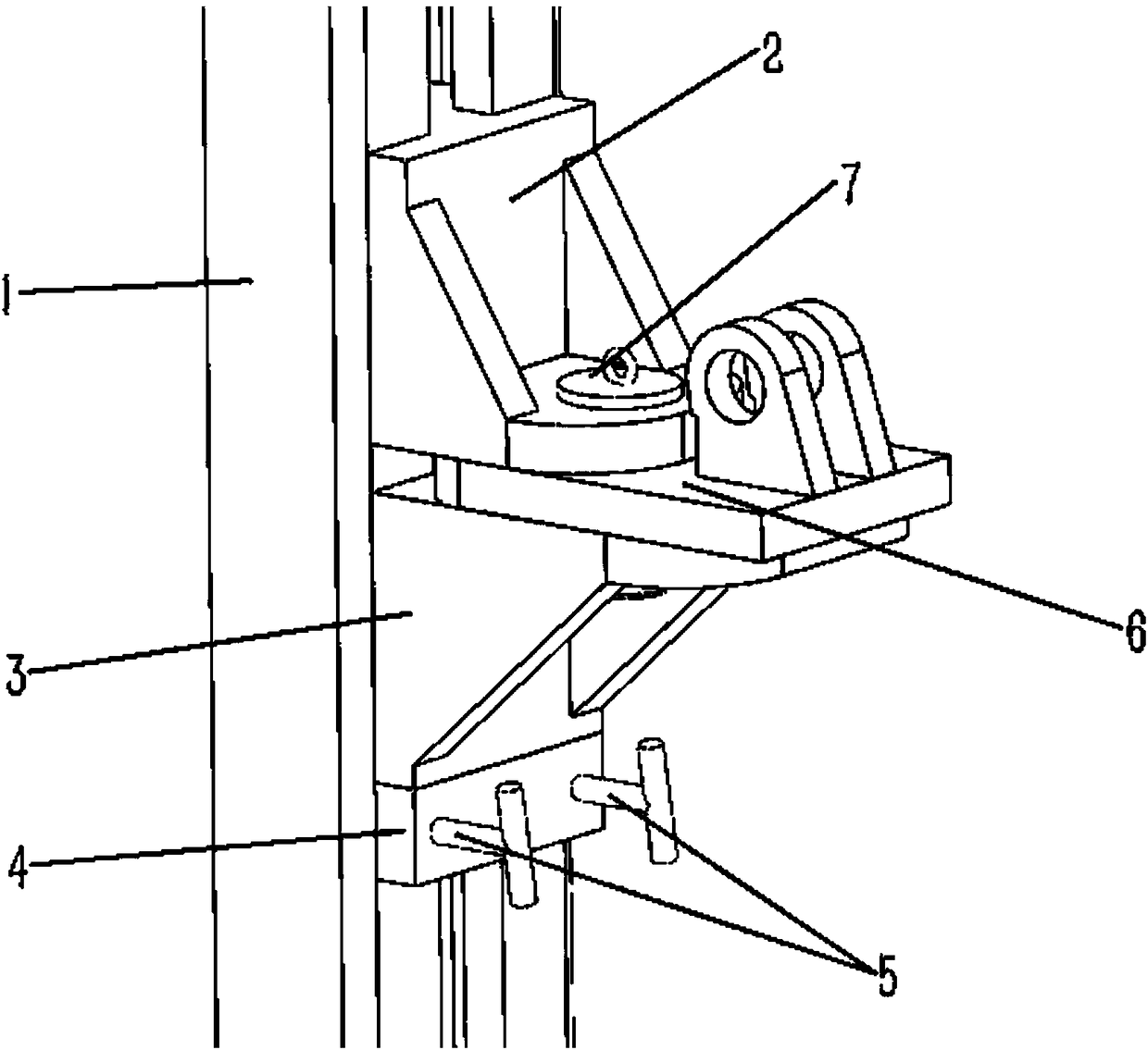 A high-precision explosion source location device for offshore platform tests