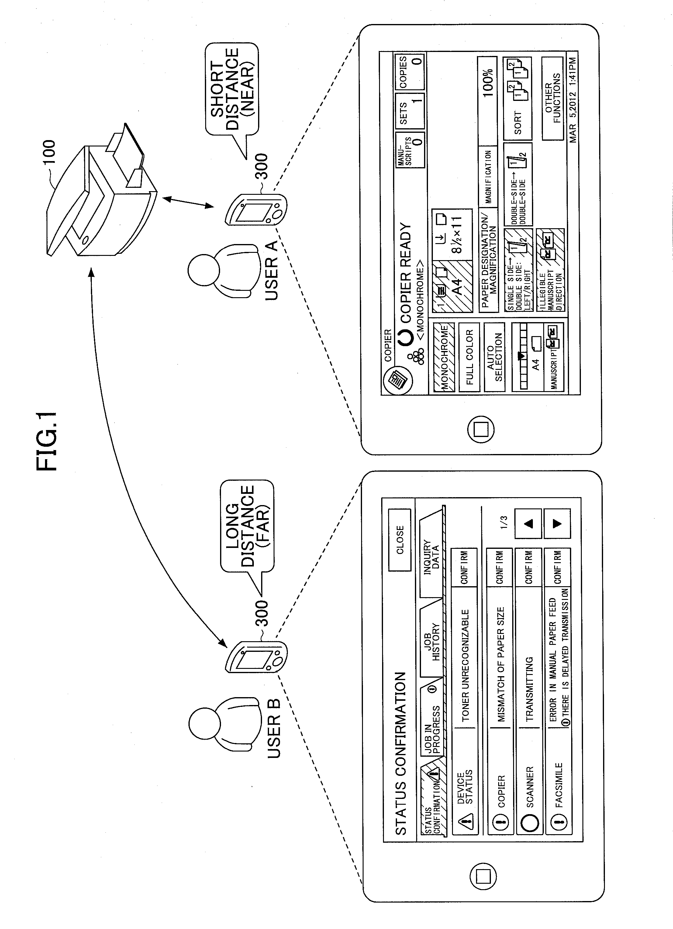 Image processing apparatus, screen data providing method, and computer-readable recording medium