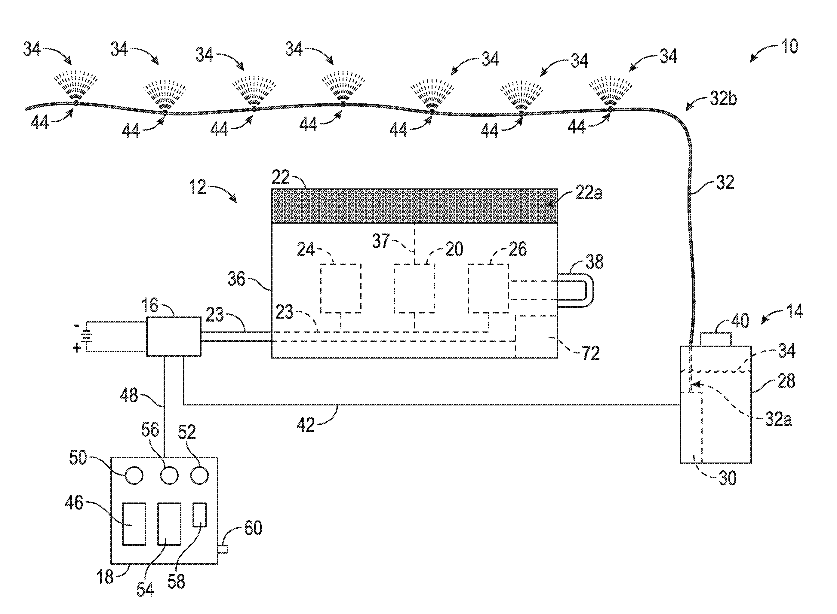 Pest repellant device for vehicles