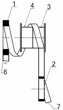 Method for winding joint-free high-temperature superconducting four-cake coil