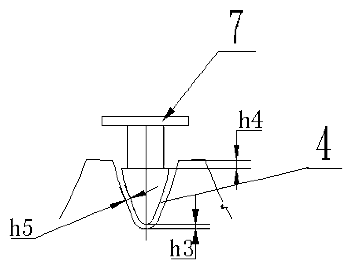 Process method for quenching rotary support gear