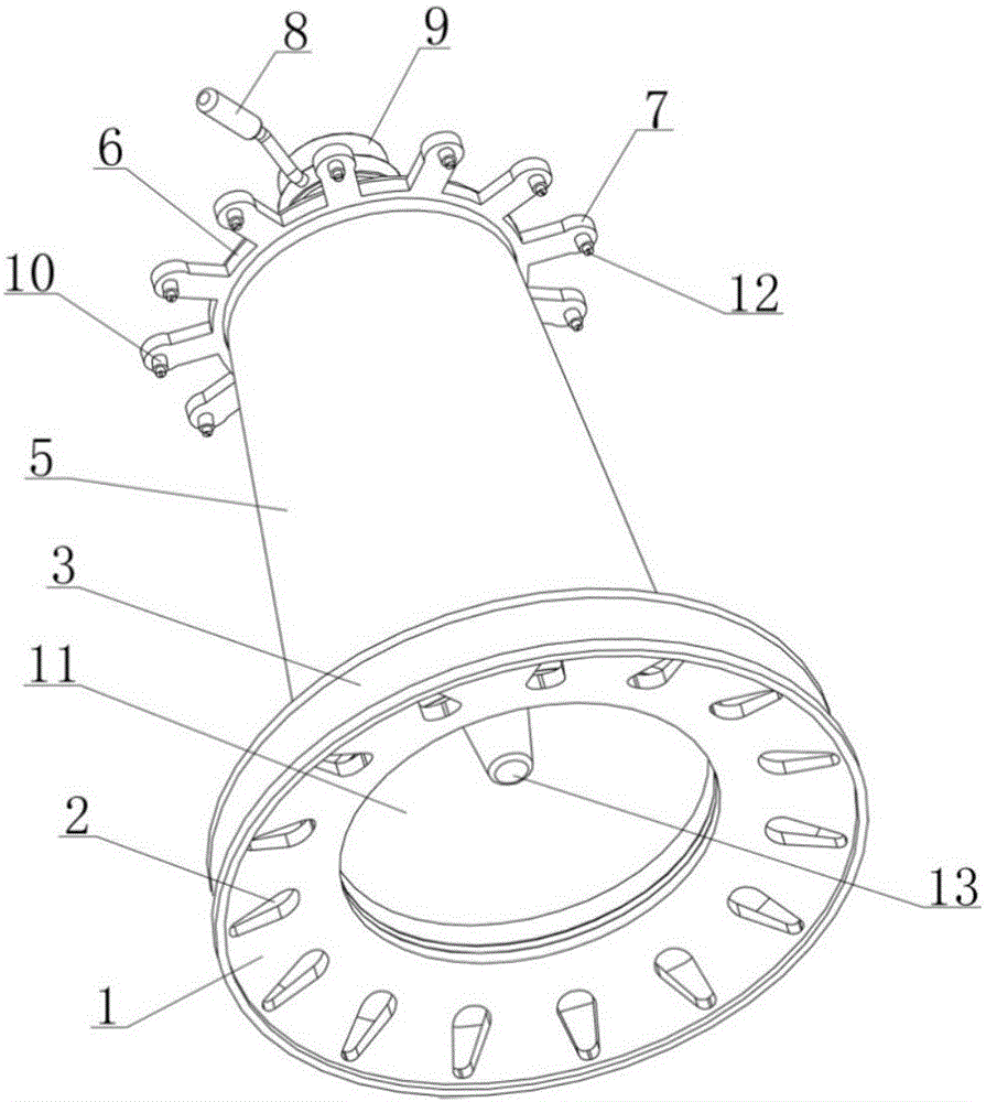 Domestic gas barbecuing device