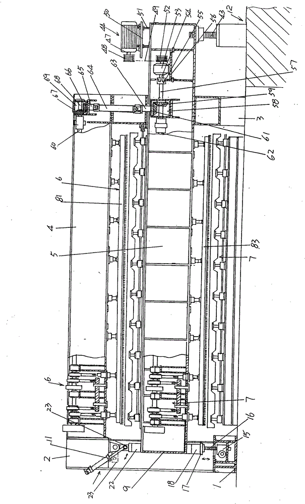 Formed felt collecting device of paper maker felt needling machine without end points