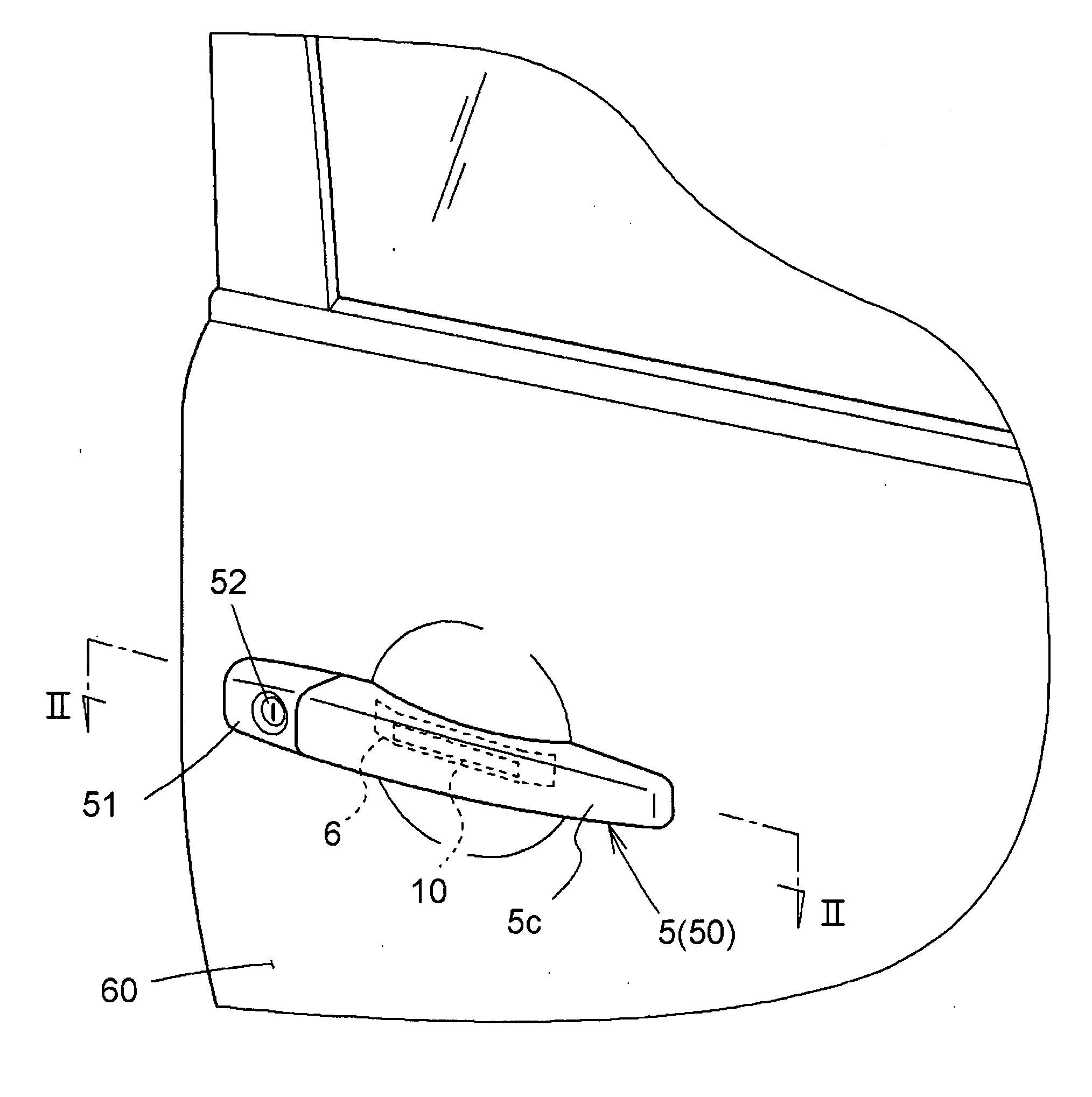 Bobbin for bar antenna, antenna and door handle for a vehicle