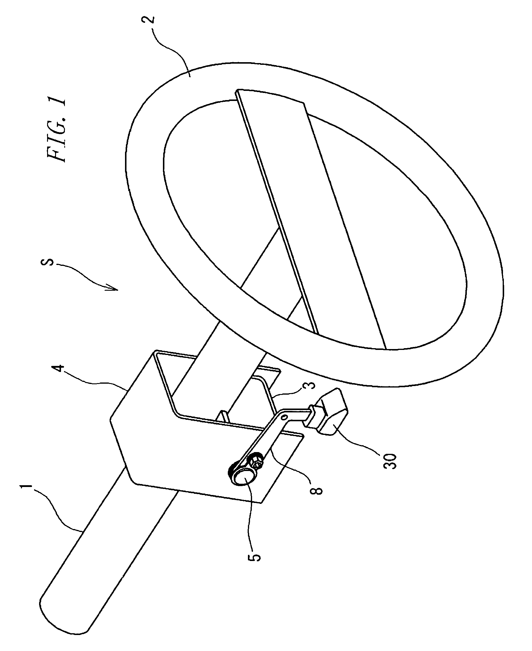 Adjustable steering apparatus