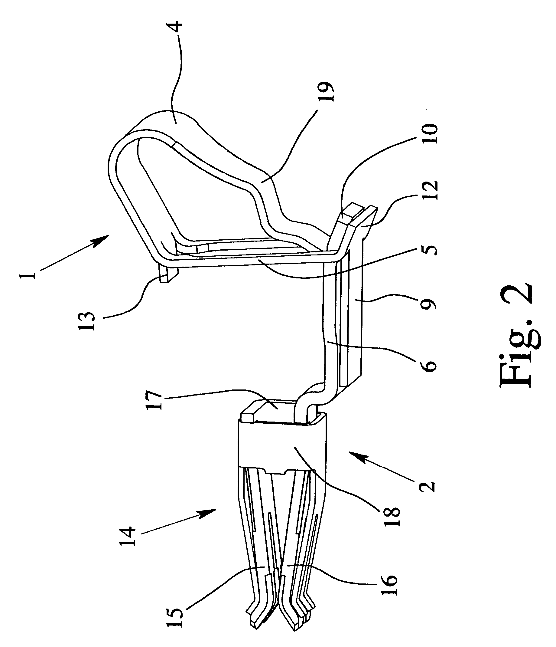 Electrical supply or connecting terminal