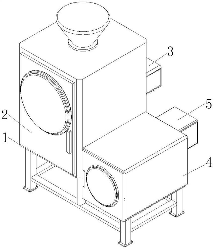 Rice milling device for rice processing