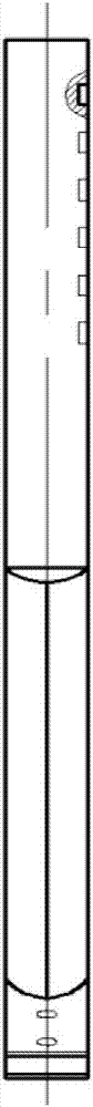 Fitting curve type subsoiler handle