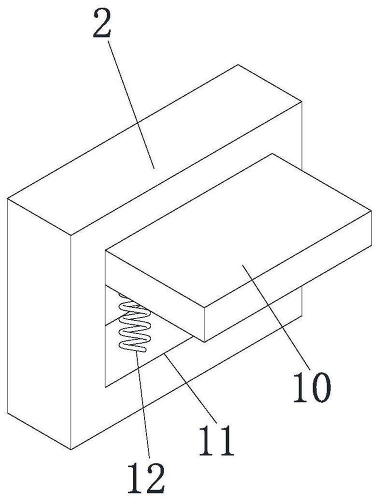 Waterproof structure for heat dissipation of new energy automobile battery