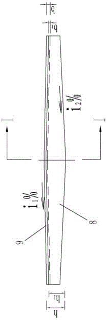 Vibration and noise reducing structure for driving in highway tunnel and construction method of vibration and noise reducing structure