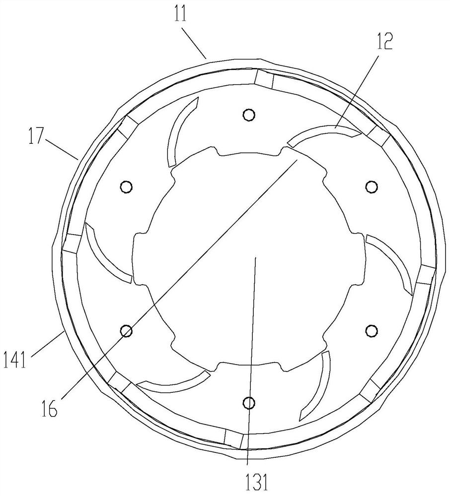 Support structure and compressor with same