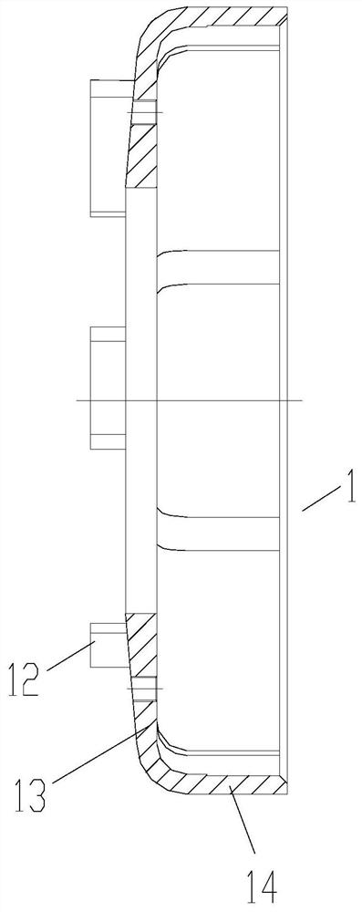 Support structure and compressor with same