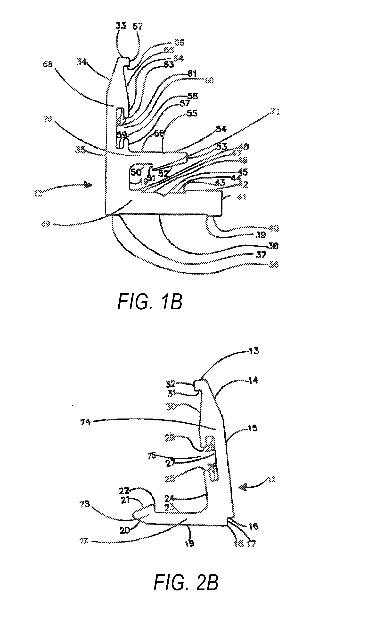 Multi tensioned composite profile