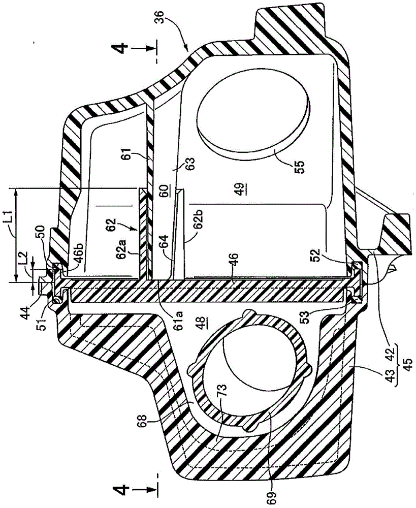 Air cleaners for internal combustion engines of saddle-riding vehicles