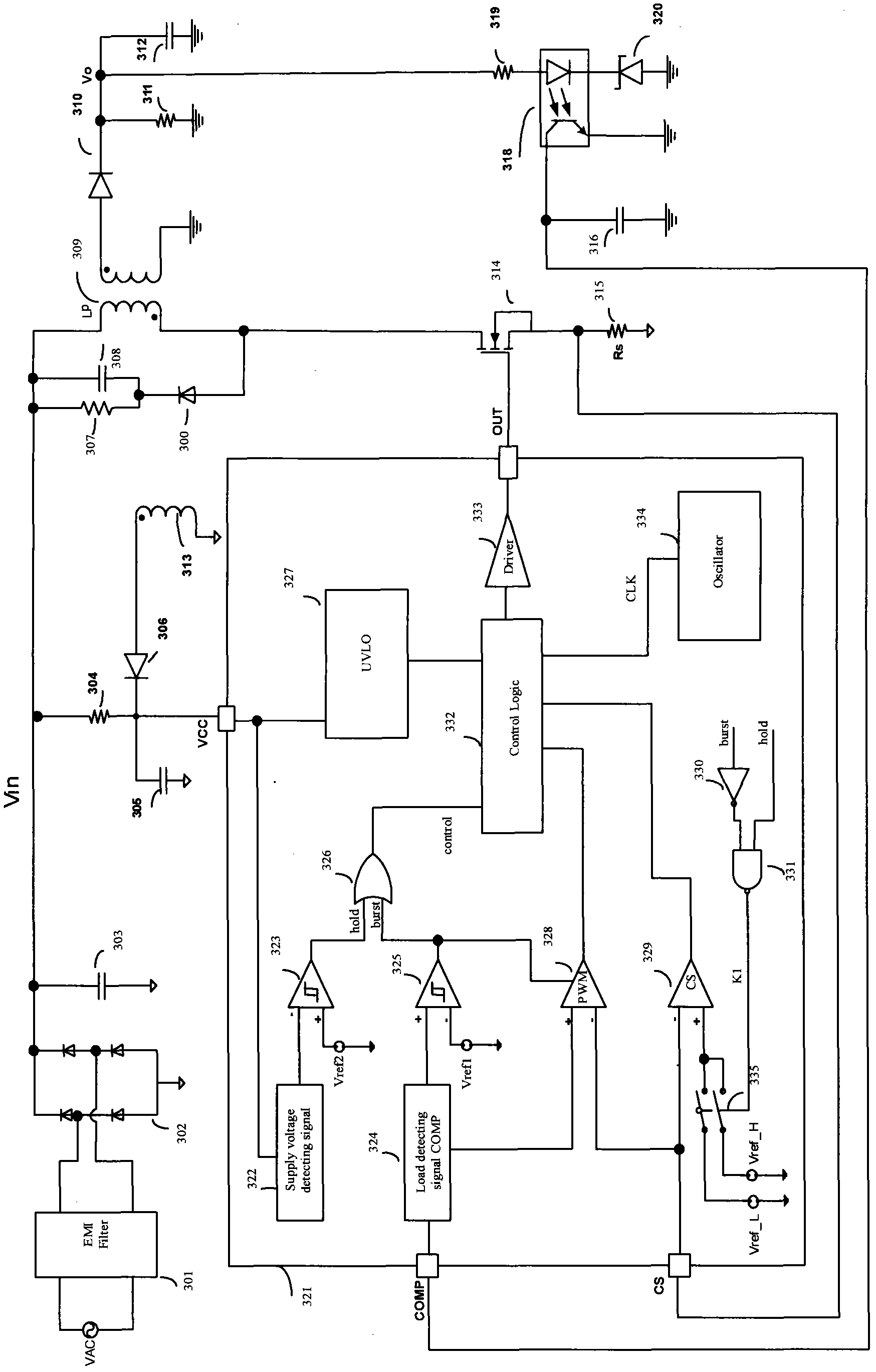 Controller and adjustment and control method for controller