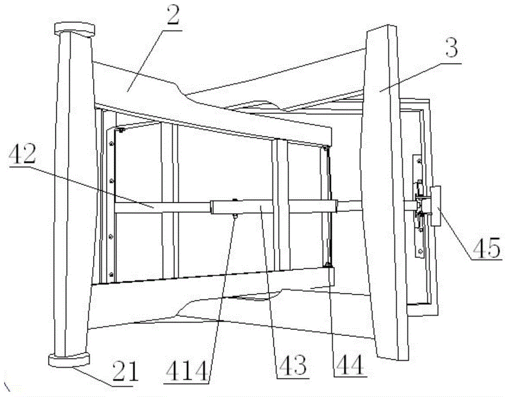 Self-locking height adjustable table