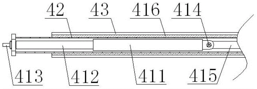 Self-locking height adjustable table