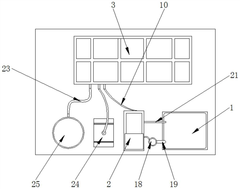 An integrated device and method for treating metal processing waste liquid