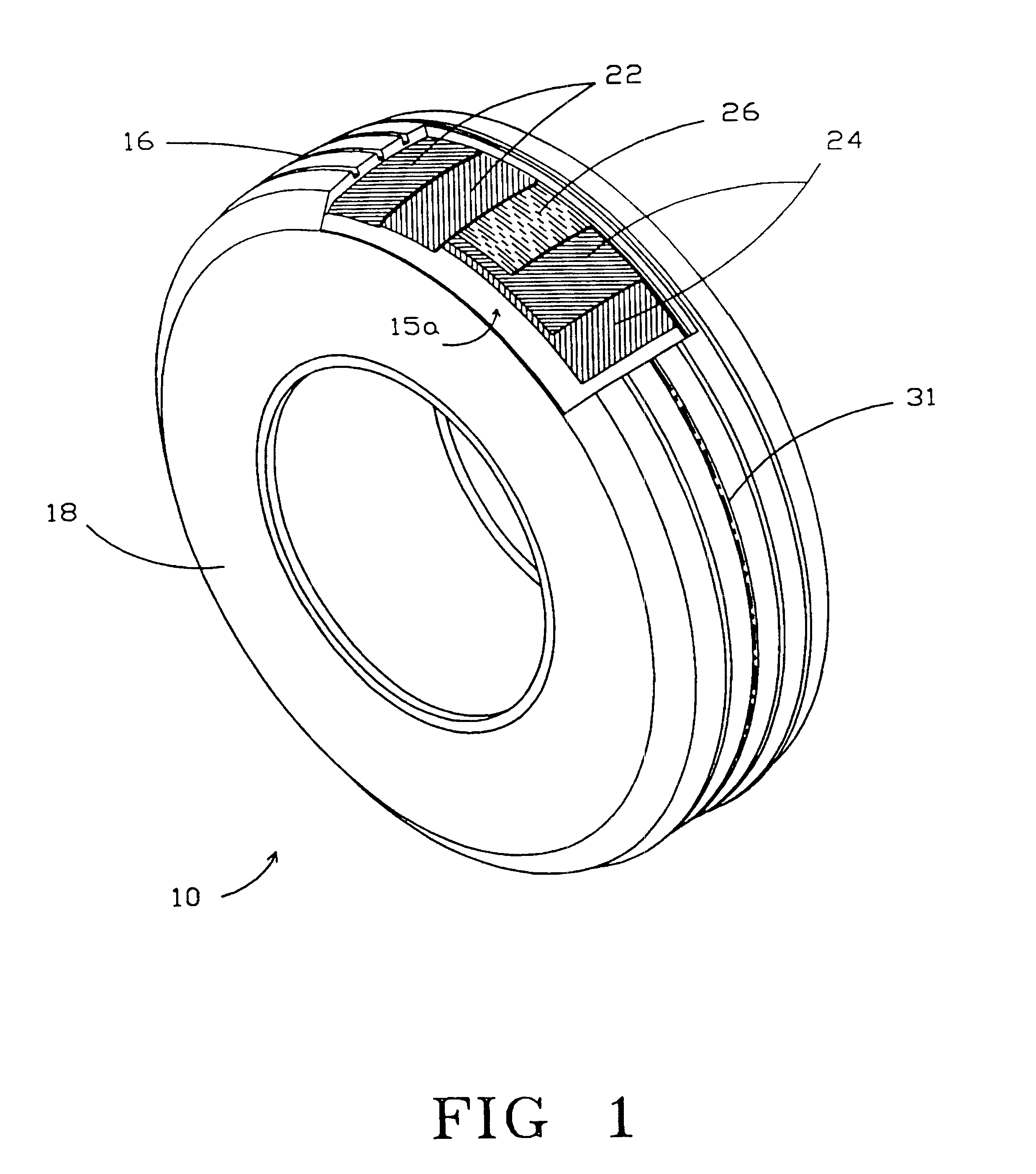 Reinforcement package for tires