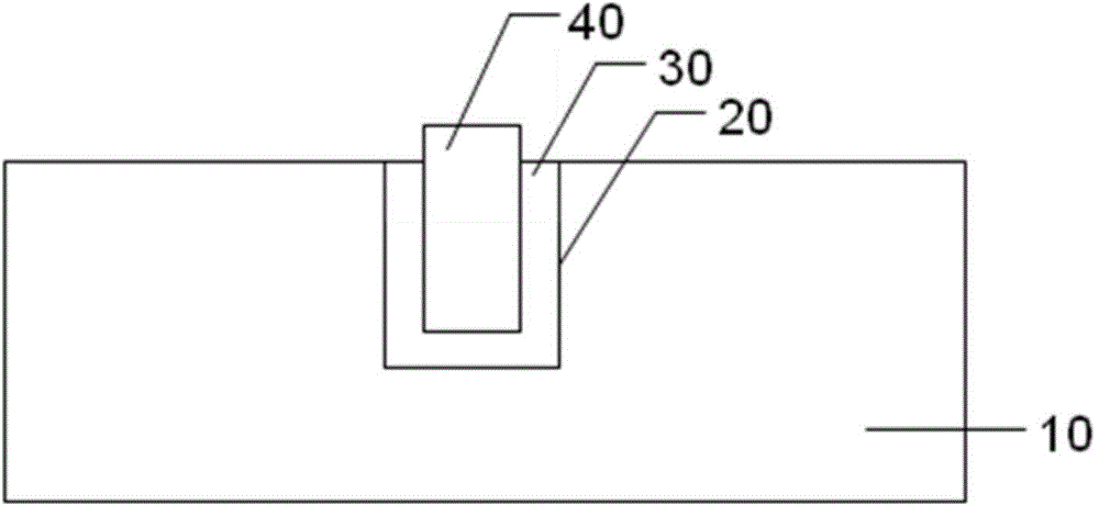 Trench isolation structure, production method thereof, semiconductor device and image sensor