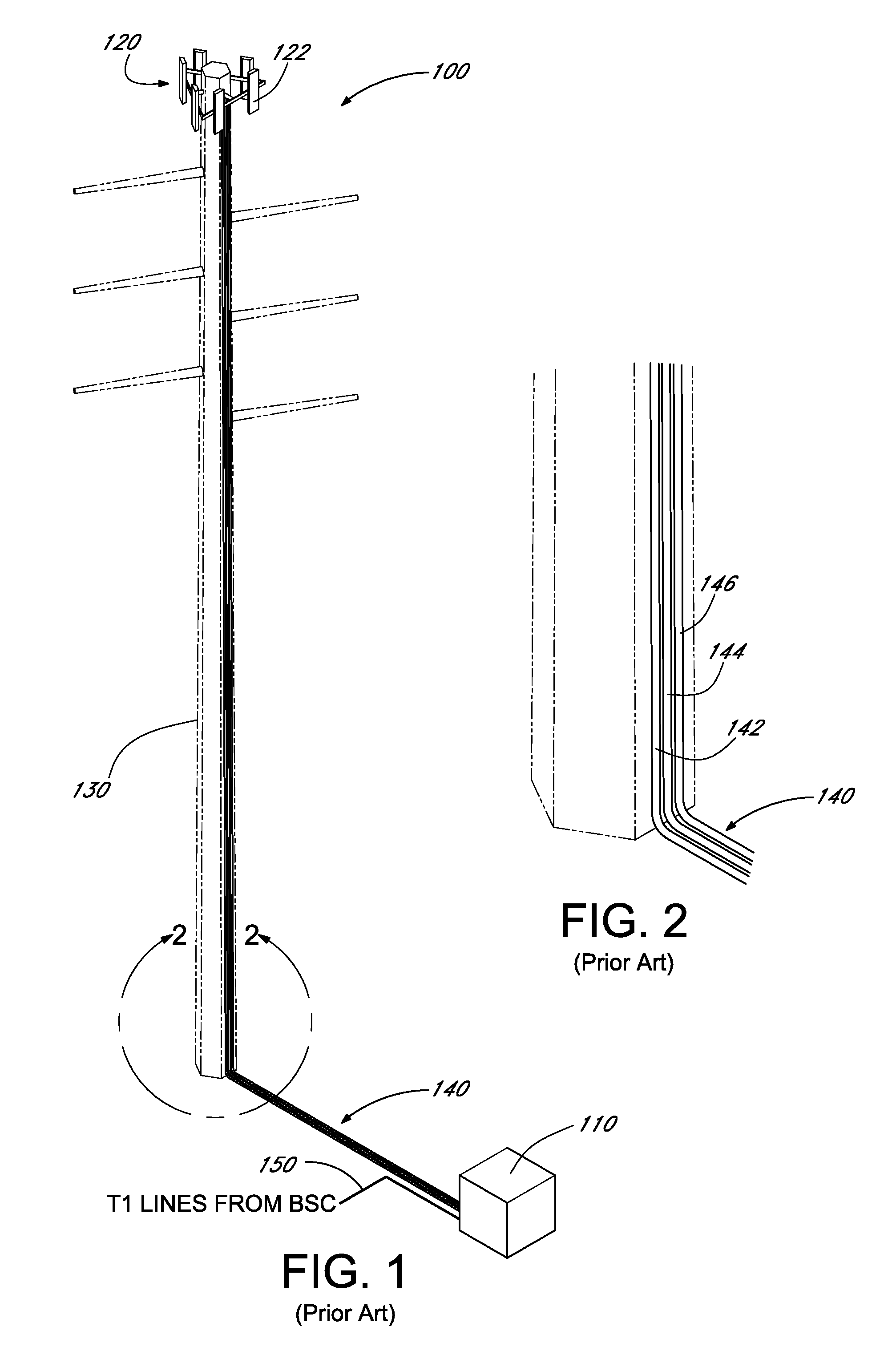 Rapid disconnect system for cellular tower transmissions