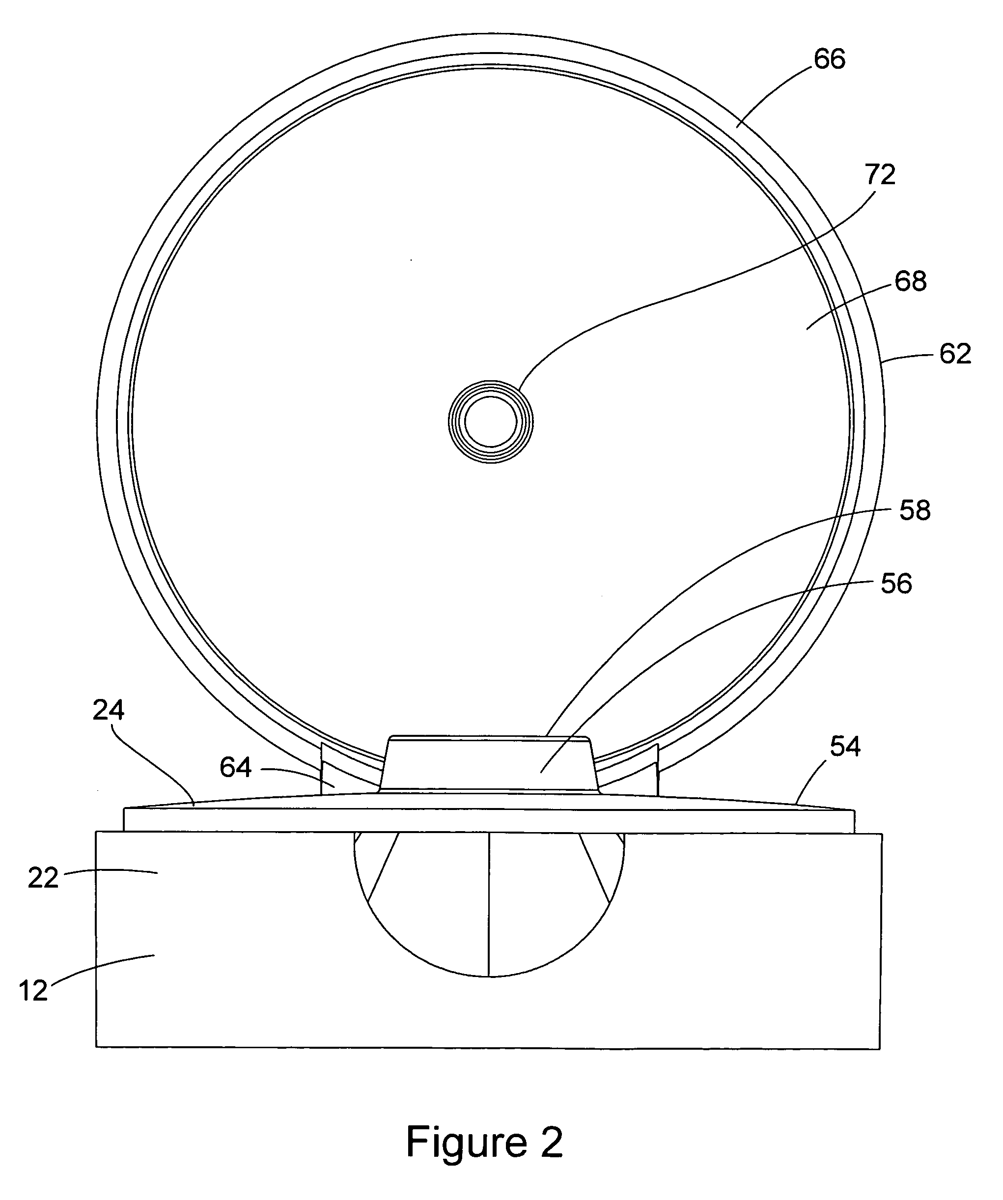 Container closure with biased closed tube valve