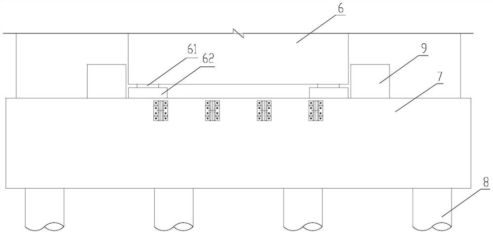 Bridge quakeproof buffer device and quakeproof bridge