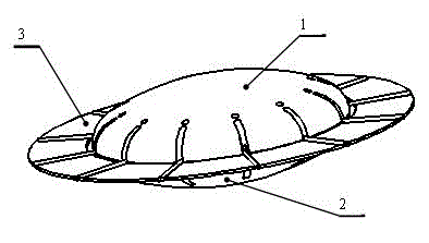 Bionic robot stingray and movement method thereof