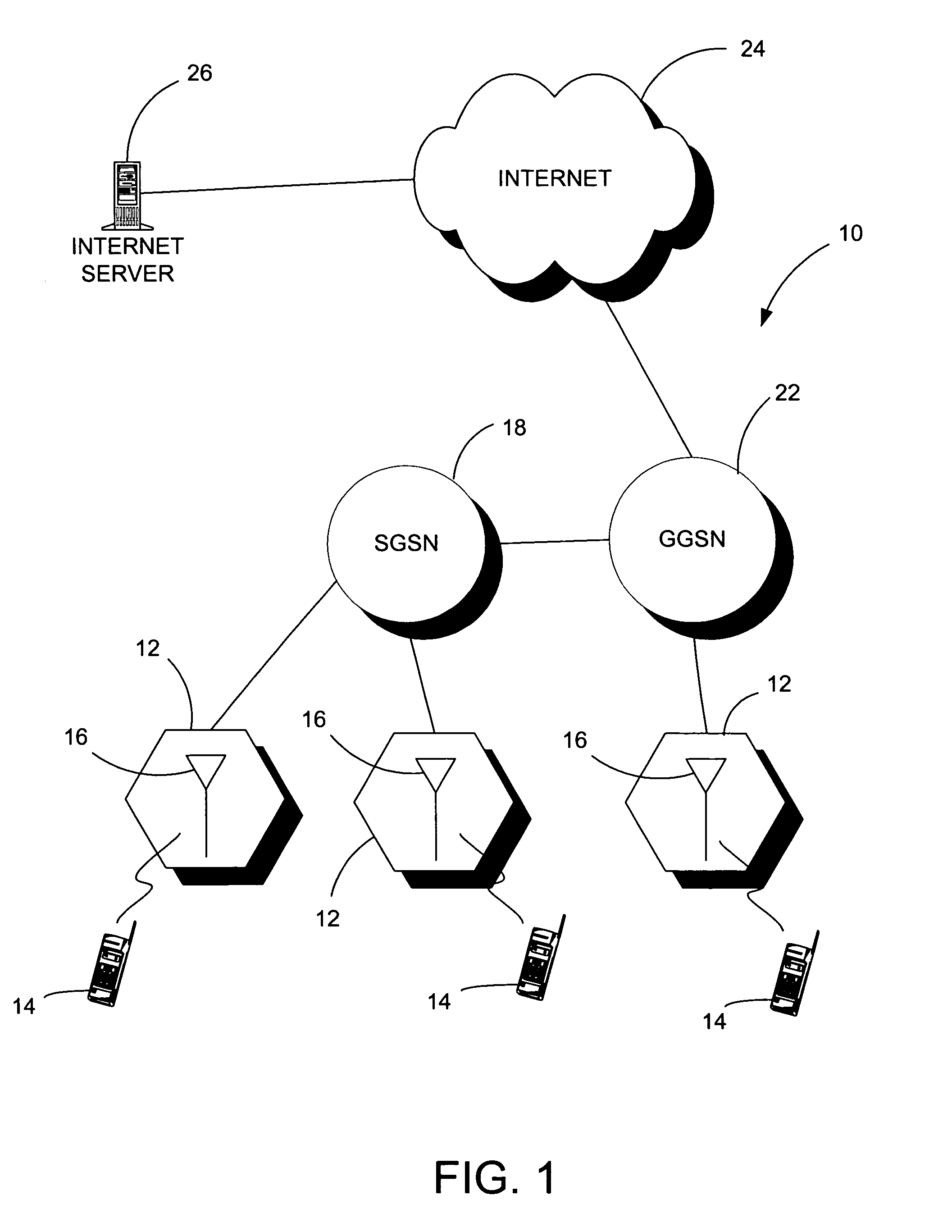 Seamless re-selection method for mobile data services