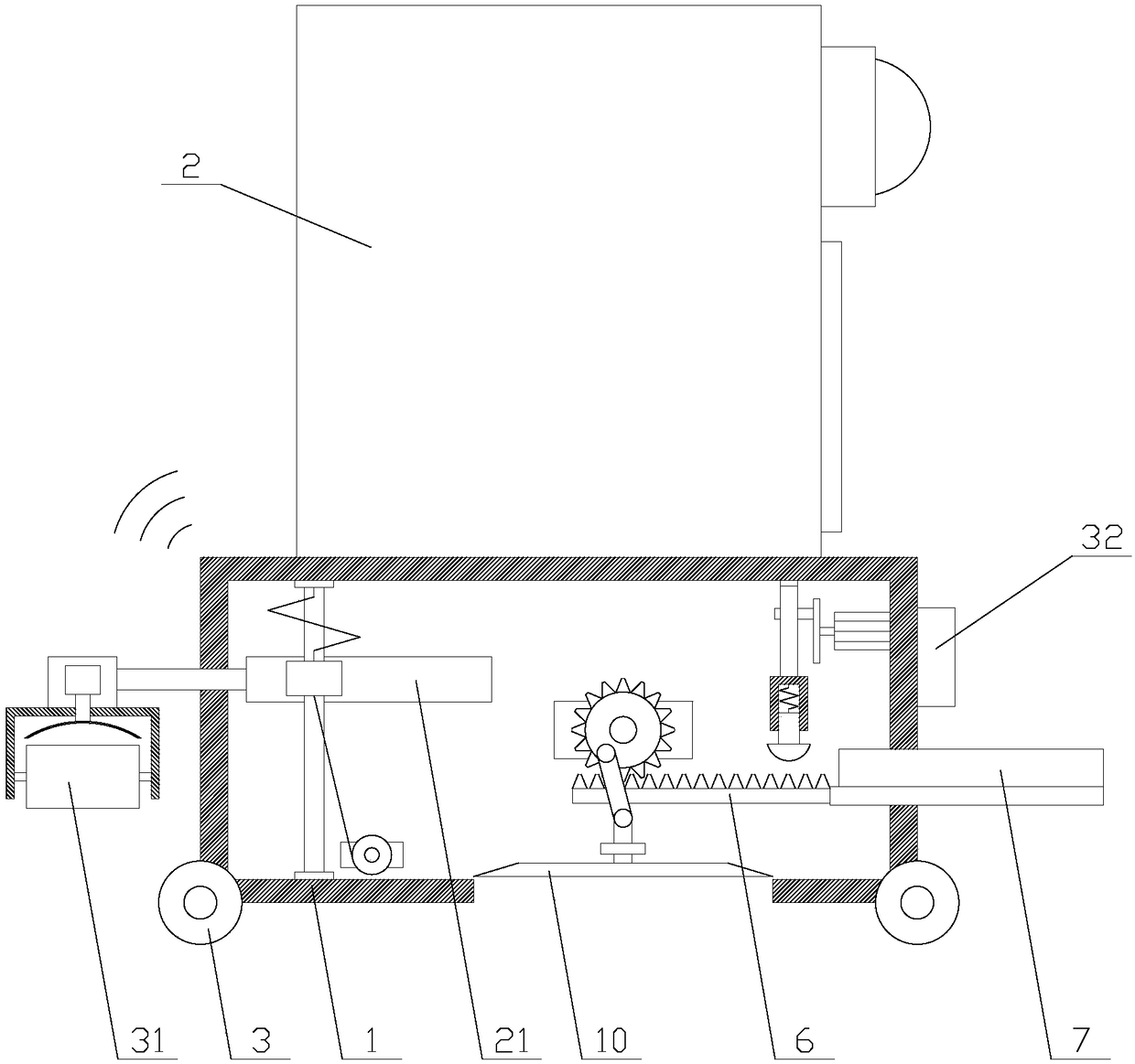 Internet-of-things-based intelligent equipment for pet feeding