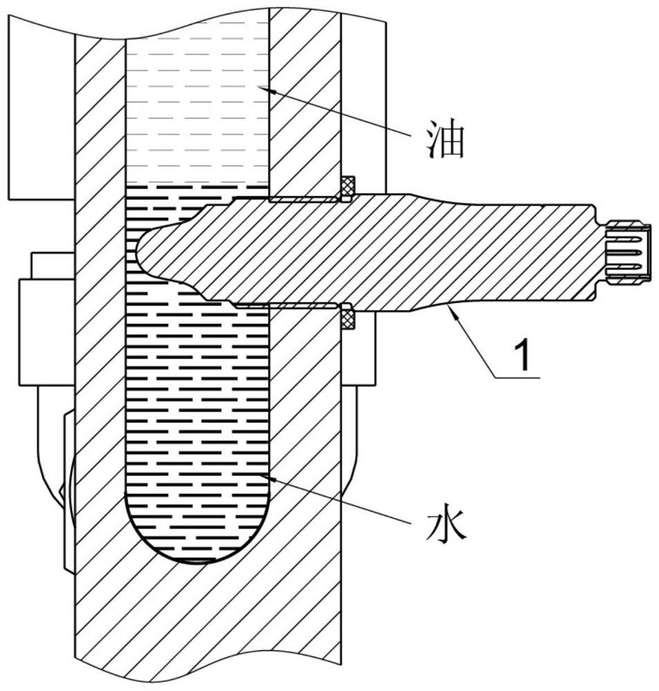 A monitoring and disposal device for marine fuel oil system