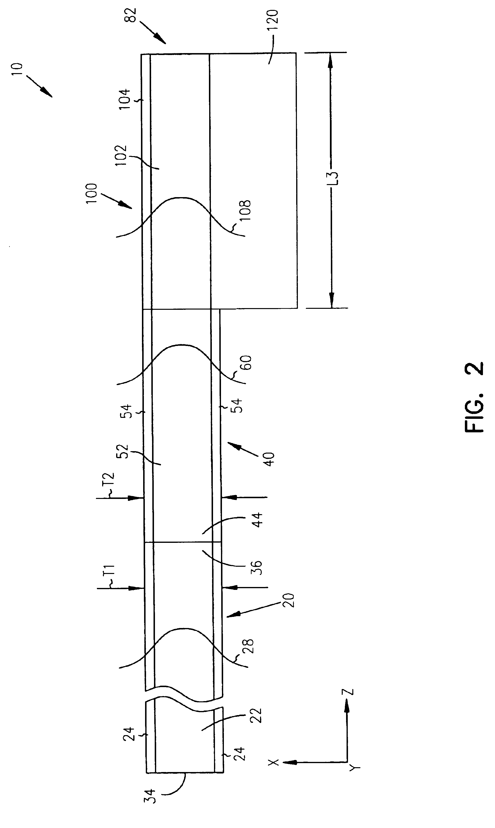 1xN fanout waveguide photodetector