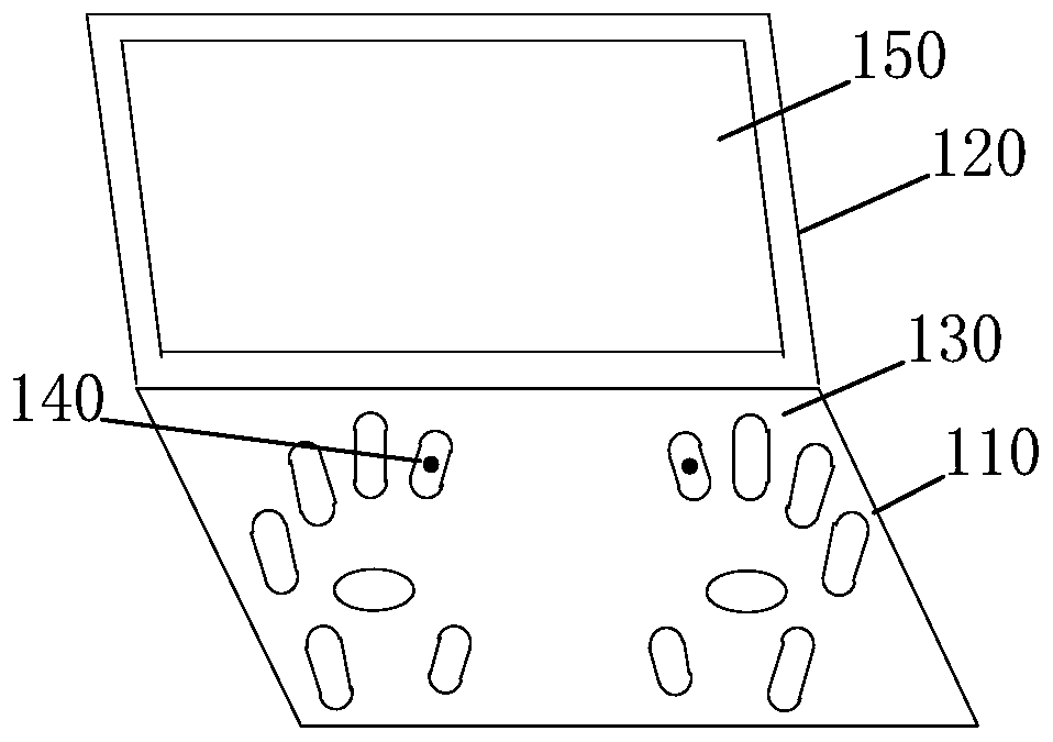 Portable health monitoring machine and system for processing health measurement data