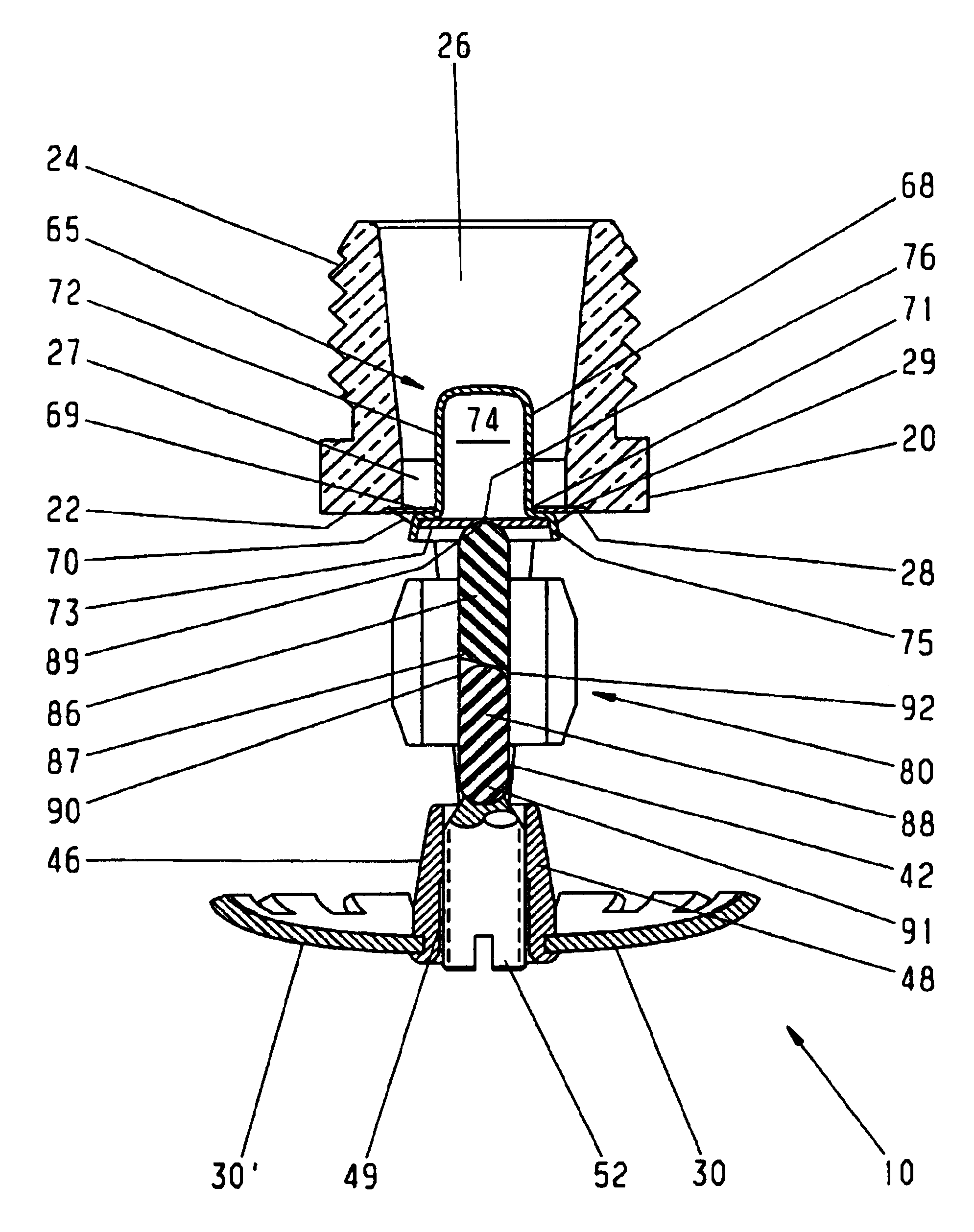 Sprinkler head trigger assembly