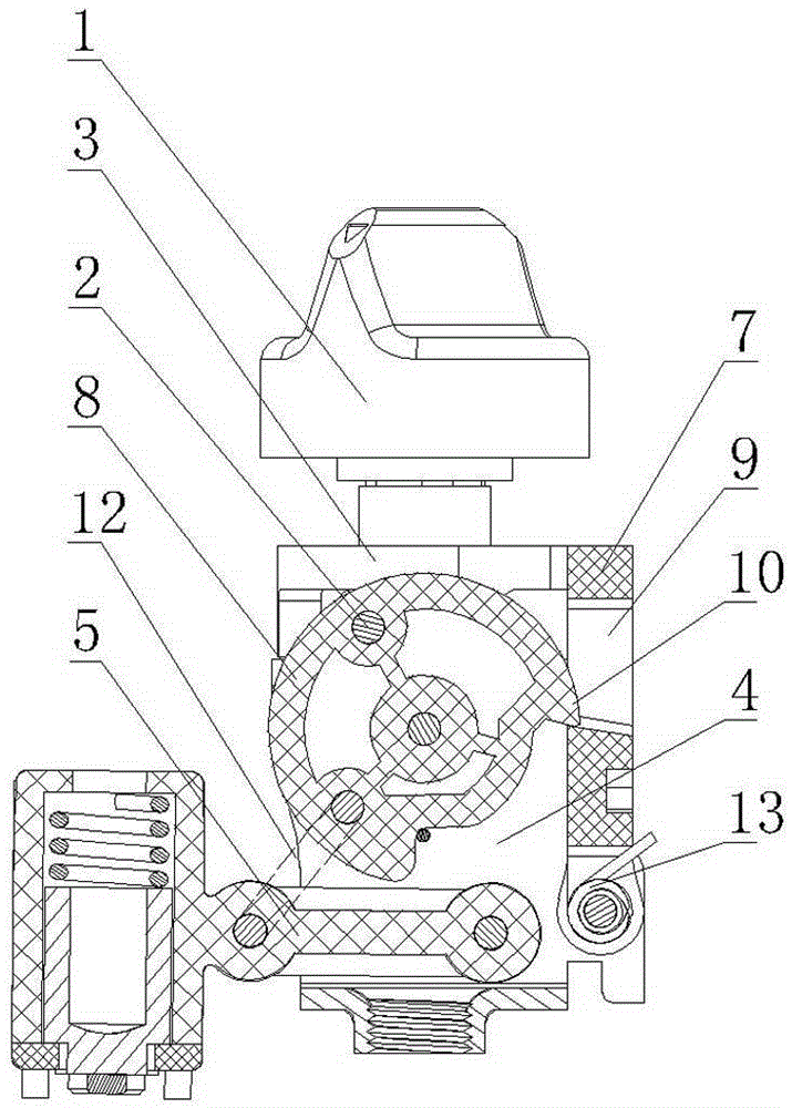 Mechanical release mechanism for leakage protection socket